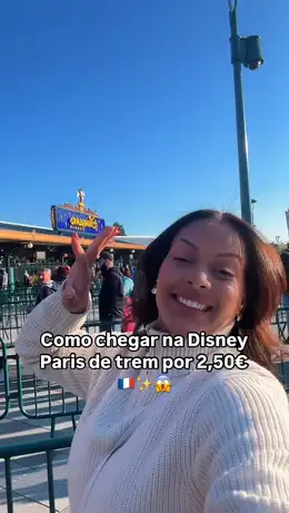 Capa do reel: Disney Paris de trem