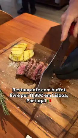 Reel cover: All-you-can-eat buffet for €11.98, Lisbon