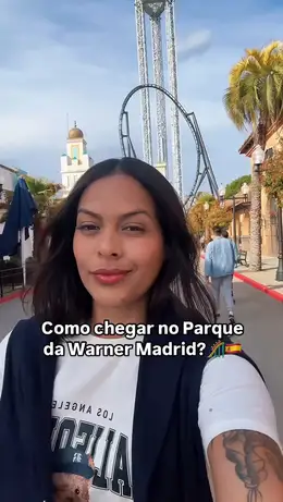 Capa do reel: Como chegar no Parque Warner