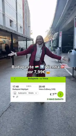 Capa do reel: Budapeste → Viena por 7,99€