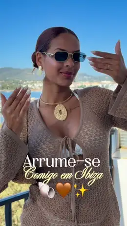 Capa do reel: Arrume-se comigo em Ibiza