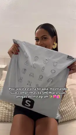 Capa do reel: Comprinhas SHEIN com as amigas