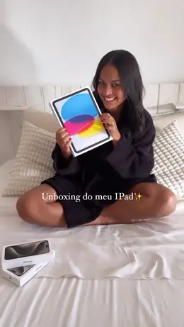 Capa do reel: Unboxing iPad