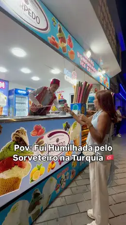 Reel cover: The Turkish ice-cream man, Istanbul