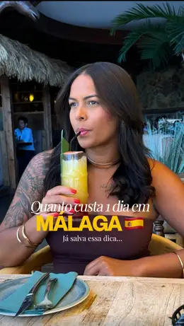 Reel cover: How much a day in Málaga costs, Málaga
