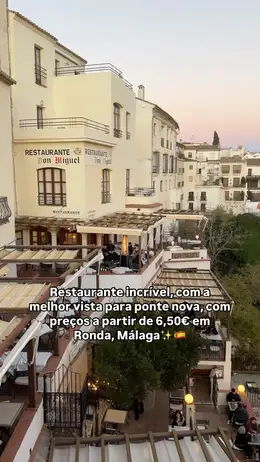 Reel cover: Don Miguel, overlooking the Puente Nuevo, Ronda