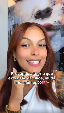 Capa do reel: Extensão de cílios