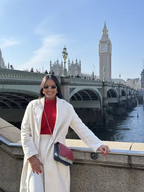 Rayane em Londres